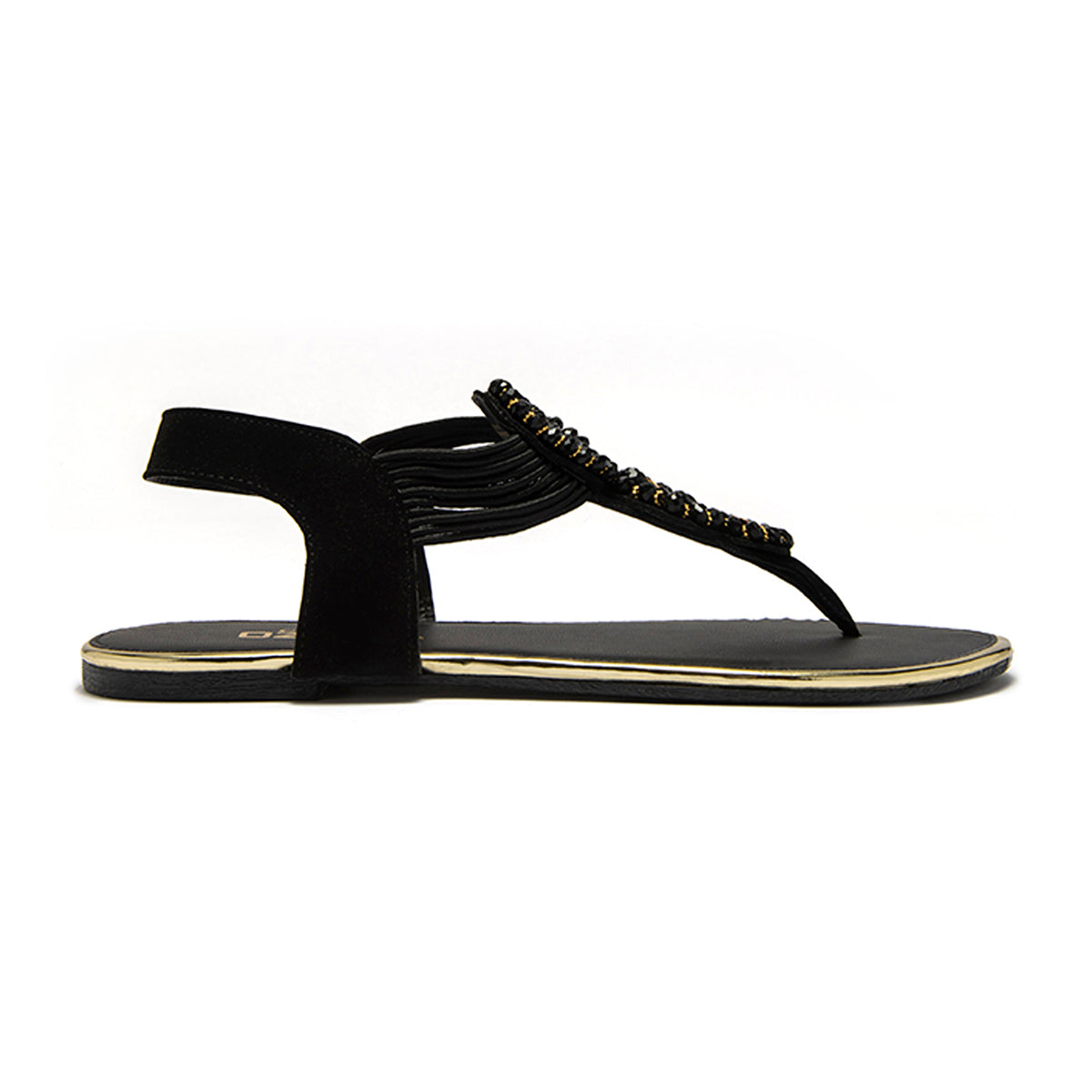 SANDALIA CASUAL DAMA 621601 NEGRO CAPA DE OZONO