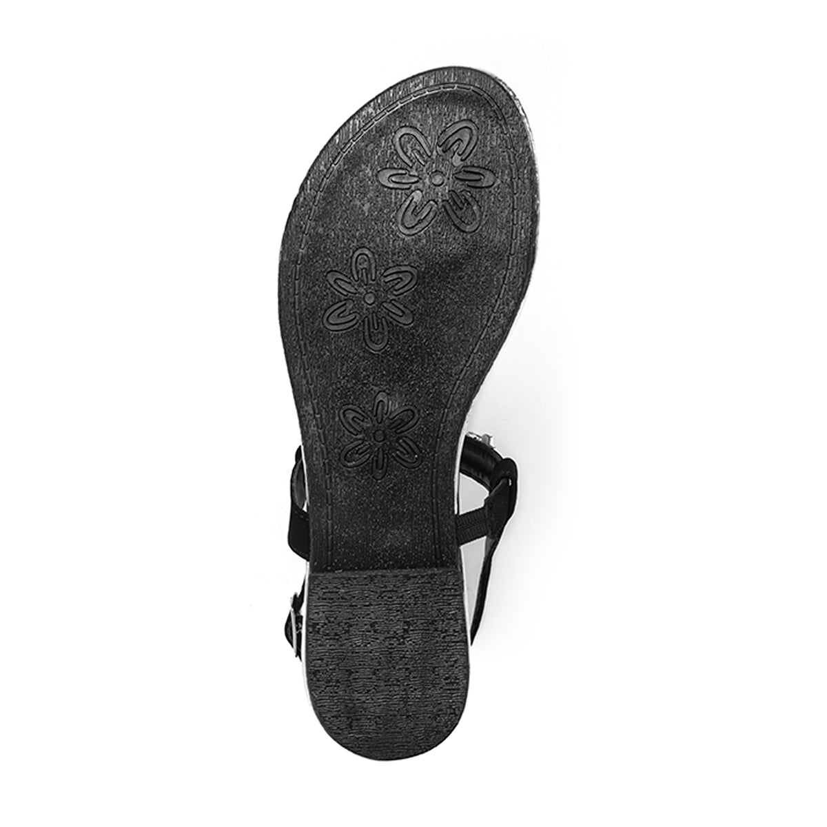 SANDALIA CASUAL DAMA 621603 NEGRO CAPA DE OZONO