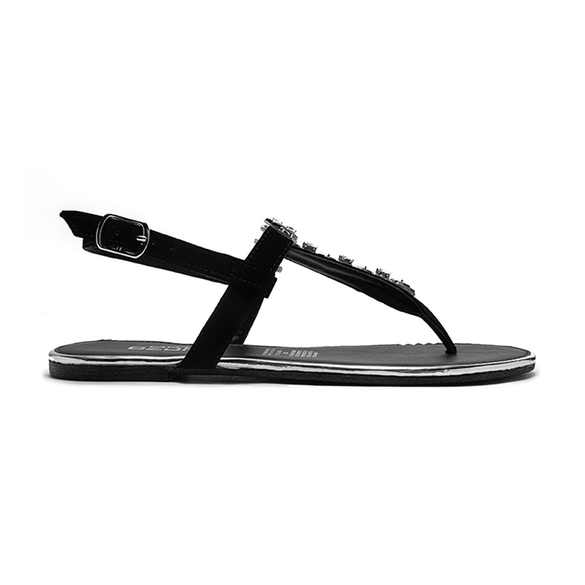 SANDALIA CASUAL DAMA 621603 NEGRO CAPA DE OZONO