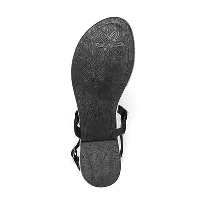SANDALIA CASUAL DAMA 621604 NEGRO CAPA DE OZONO