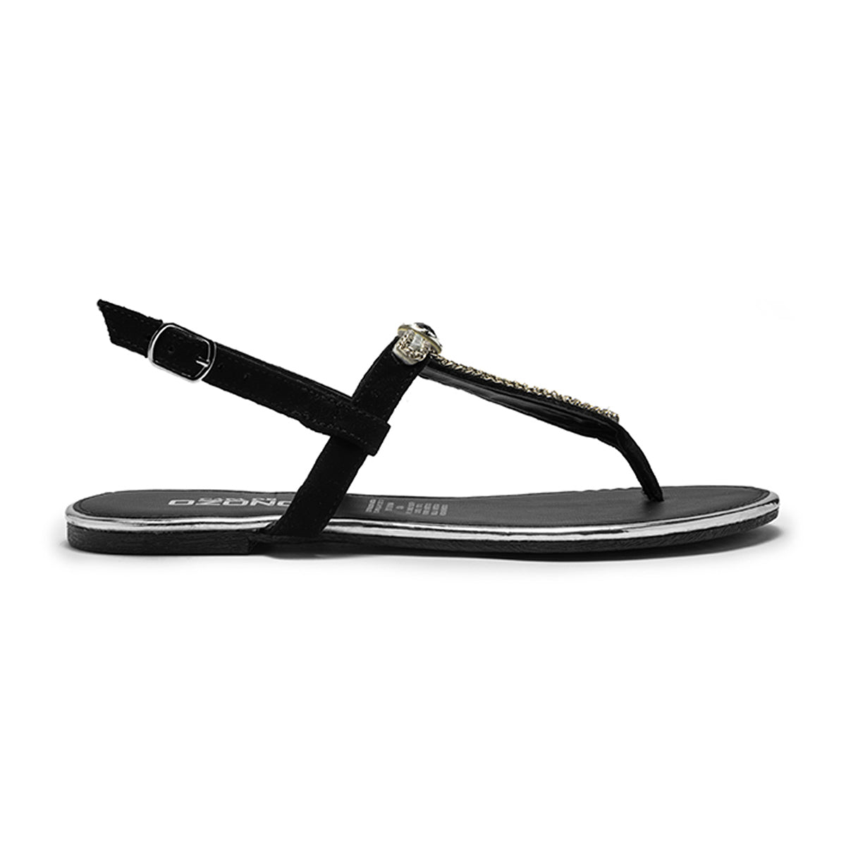 SANDALIA CASUAL DAMA 621604 NEGRO CAPA DE OZONO