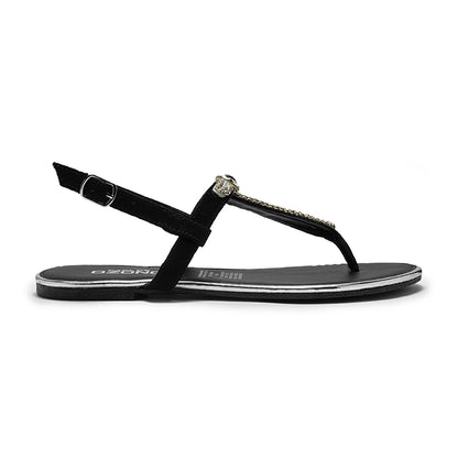 SANDALIA CASUAL DAMA 621604 NEGRO CAPA DE OZONO