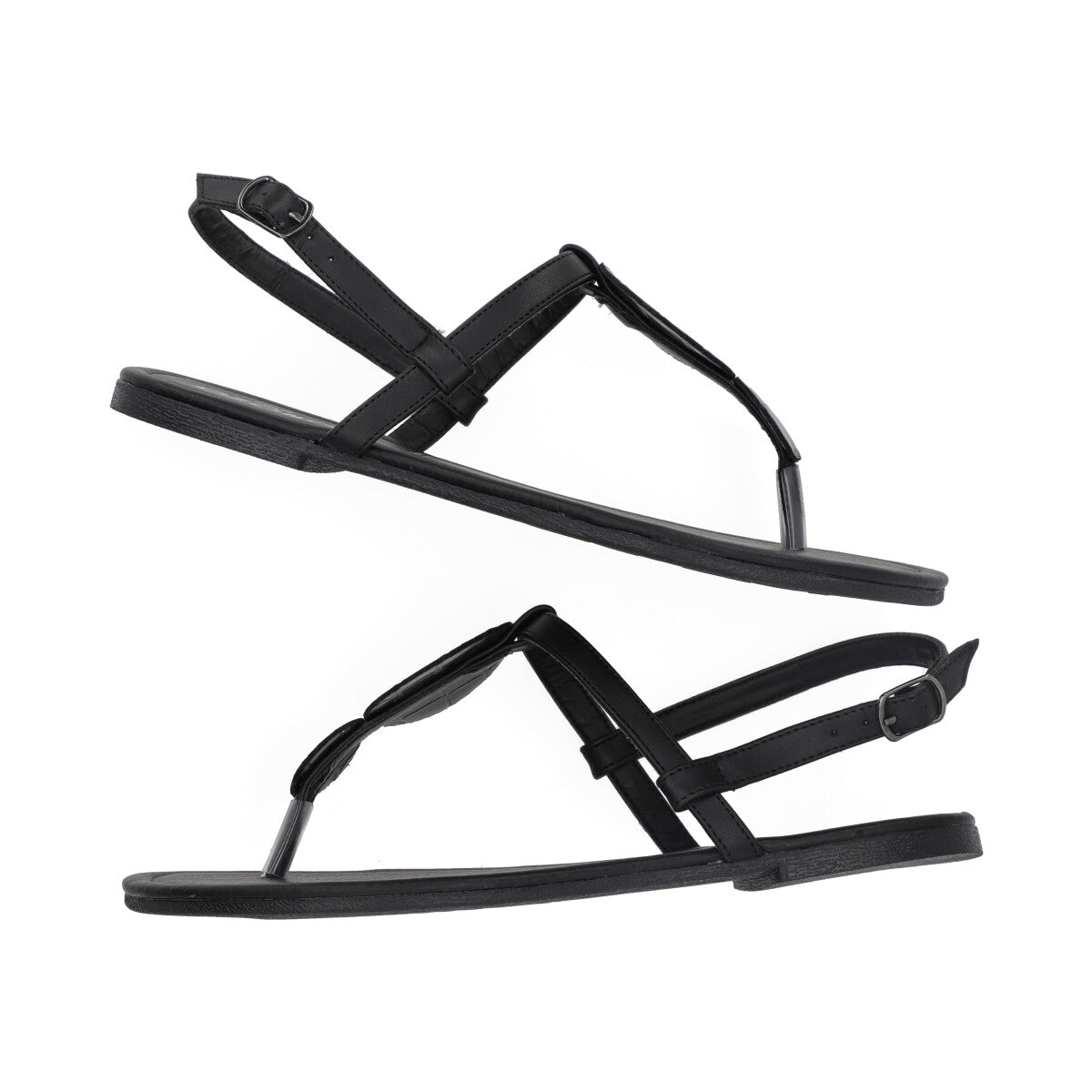 SANDALIA CASUAL DAMA 621607 NEGRO CAPA DE OZONO
