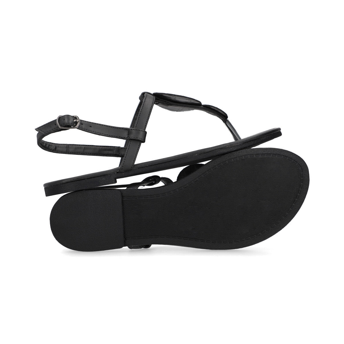 SANDALIA CASUAL DAMA 621607 NEGRO CAPA DE OZONO