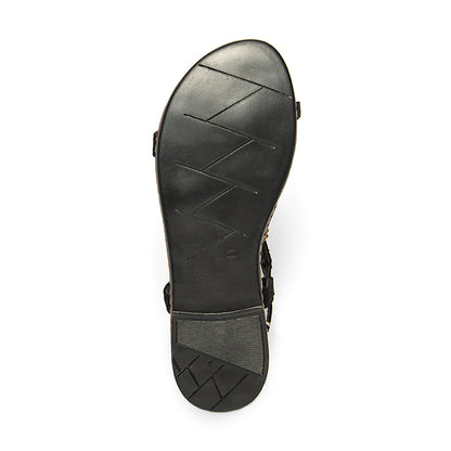 SANDALIA CASUAL DAMA 621801 NEGRO CAPA DE OZONO