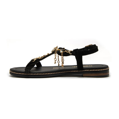 SANDALIA CASUAL DAMA 621801 NEGRO CAPA DE OZONO
