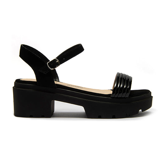 SANDALIA CASUAL DAMA 621901 NEGRO CAPA DE OZONO