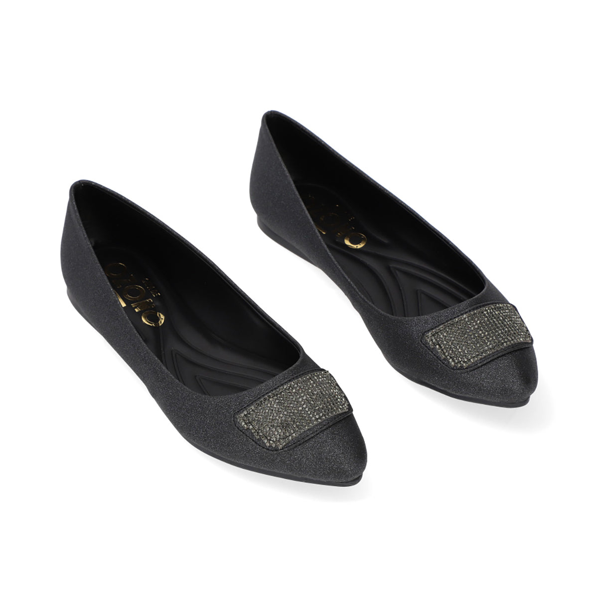 BALERINA CASUAL DAMA 622005 NEGRO CAPA DE OZONO