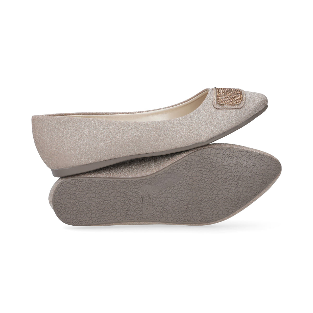 BALERINA CASUAL DAMA 622005 ORO CAPA DE OZONO