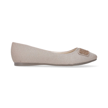 BALERINA CASUAL DAMA 622005 ORO CAPA DE OZONO