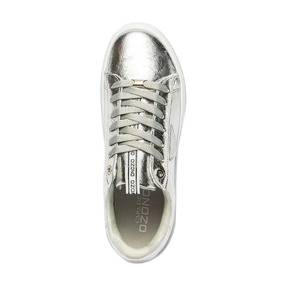 SNEAKER SPORT DAMA 622201 PLATA CAPA DE OZONO