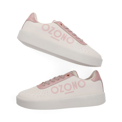 SNEAKER SPORT DAMA 622203 LATTE CAPA DE OZONO