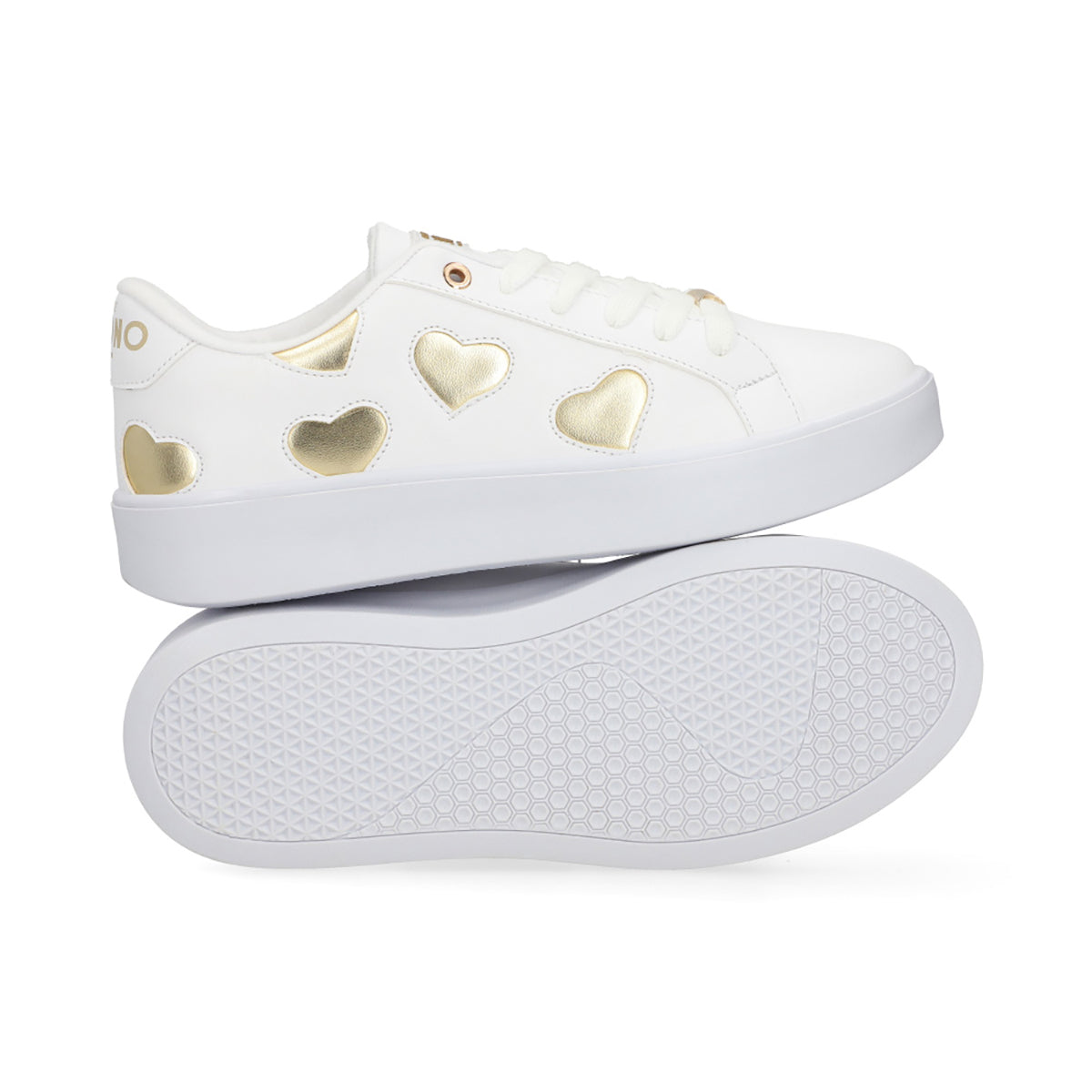SNEAKER SPORT DAMA 622207 BLANCO/ORO CAPA DE OZONO