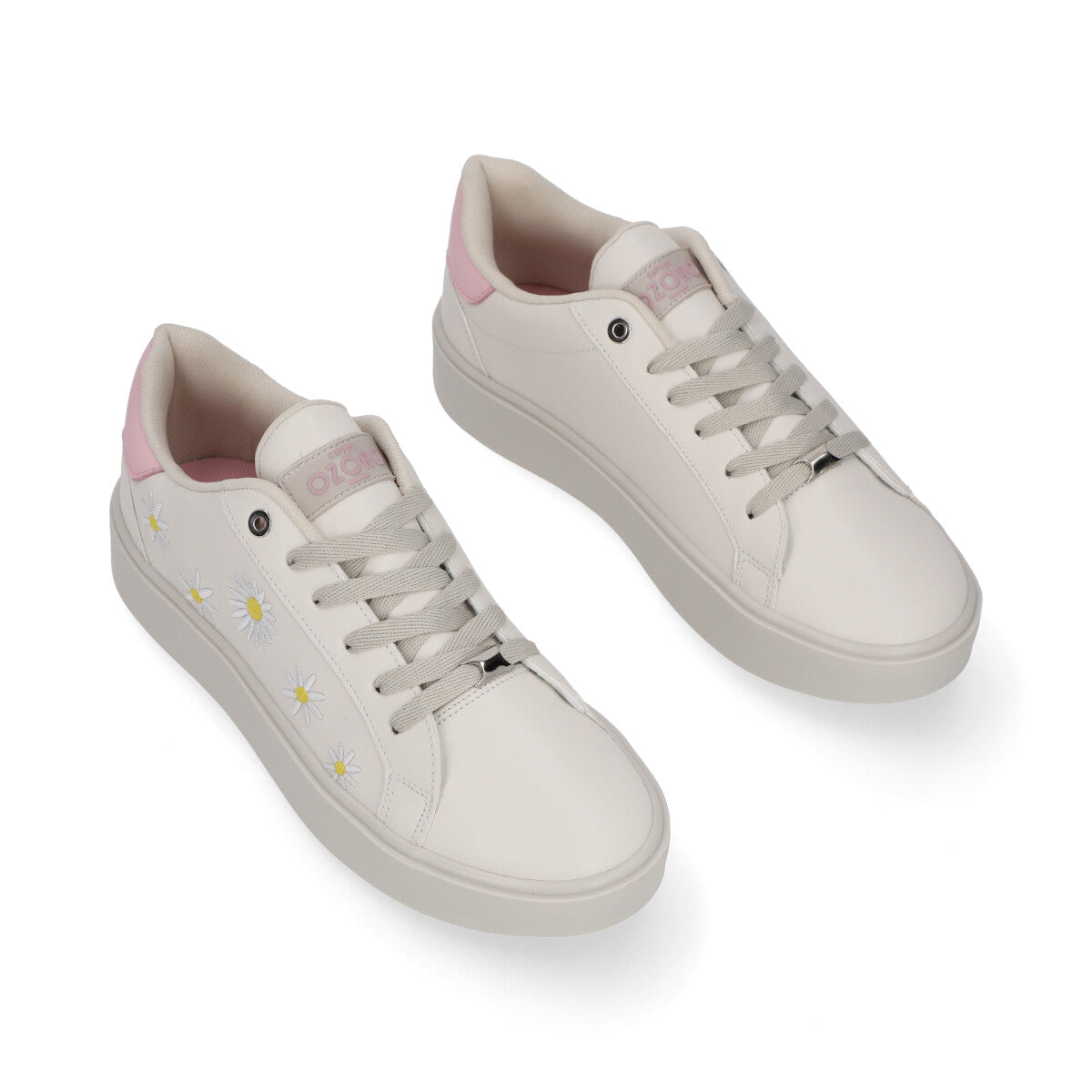 SNEAKER SPORT DAMA 622208 LATTE CAPA DE OZONO