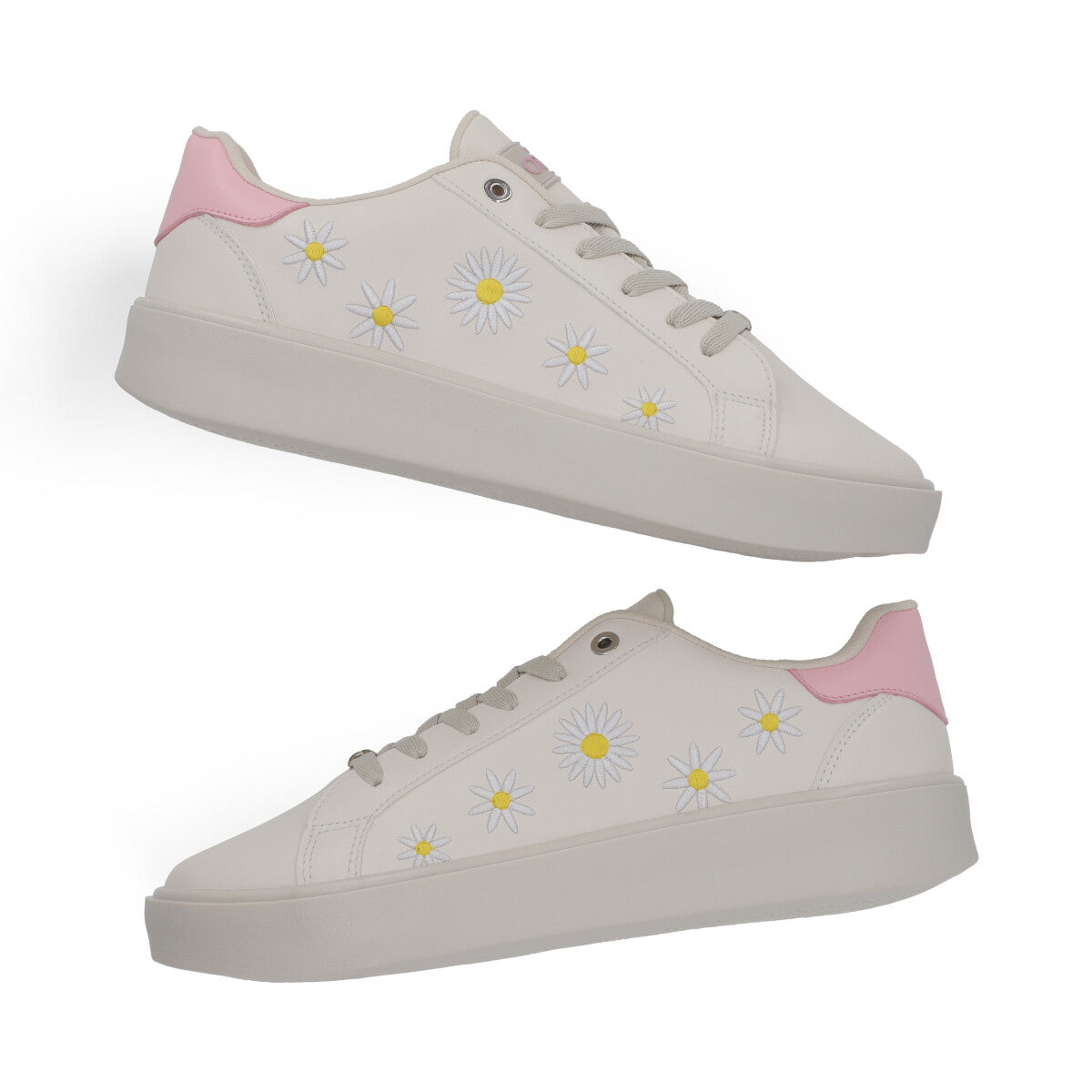 SNEAKER SPORT DAMA 622208 LATTE CAPA DE OZONO