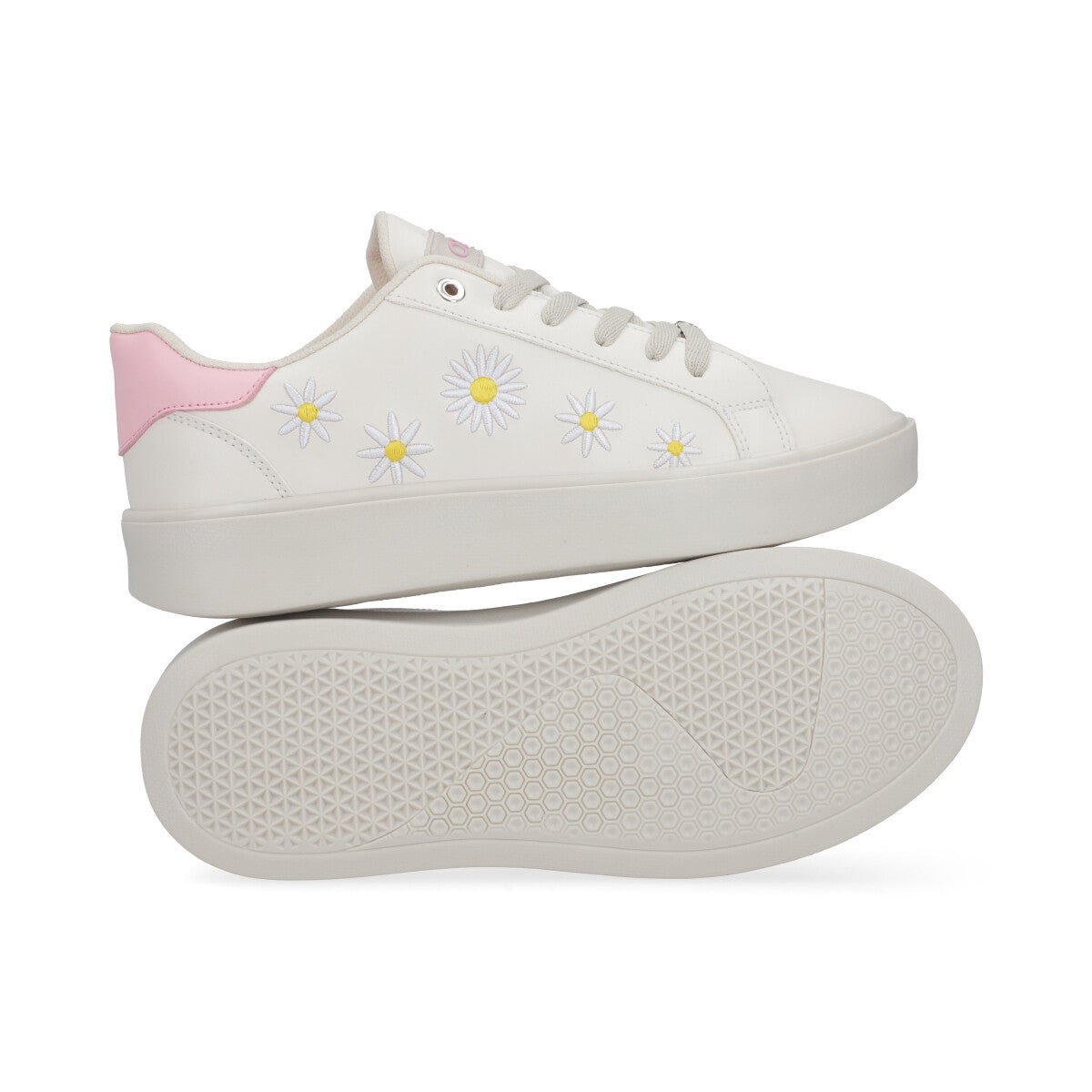 SNEAKER SPORT DAMA 622208 LATTE CAPA DE OZONO