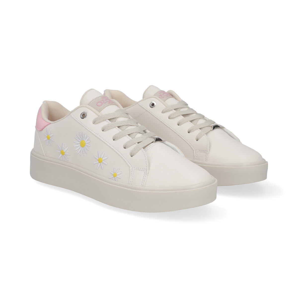 SNEAKER SPORT DAMA 622208 LATTE CAPA DE OZONO