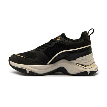 TENIS SPORT DAMA 622601 NEGRO-ORO CAPA DE OZONO