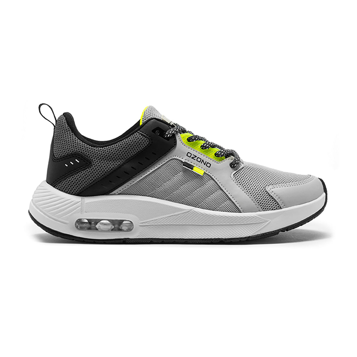 TENIS SPORT CABALLERO 623101 GRIS-NEGRO CAPA DE OZONO
