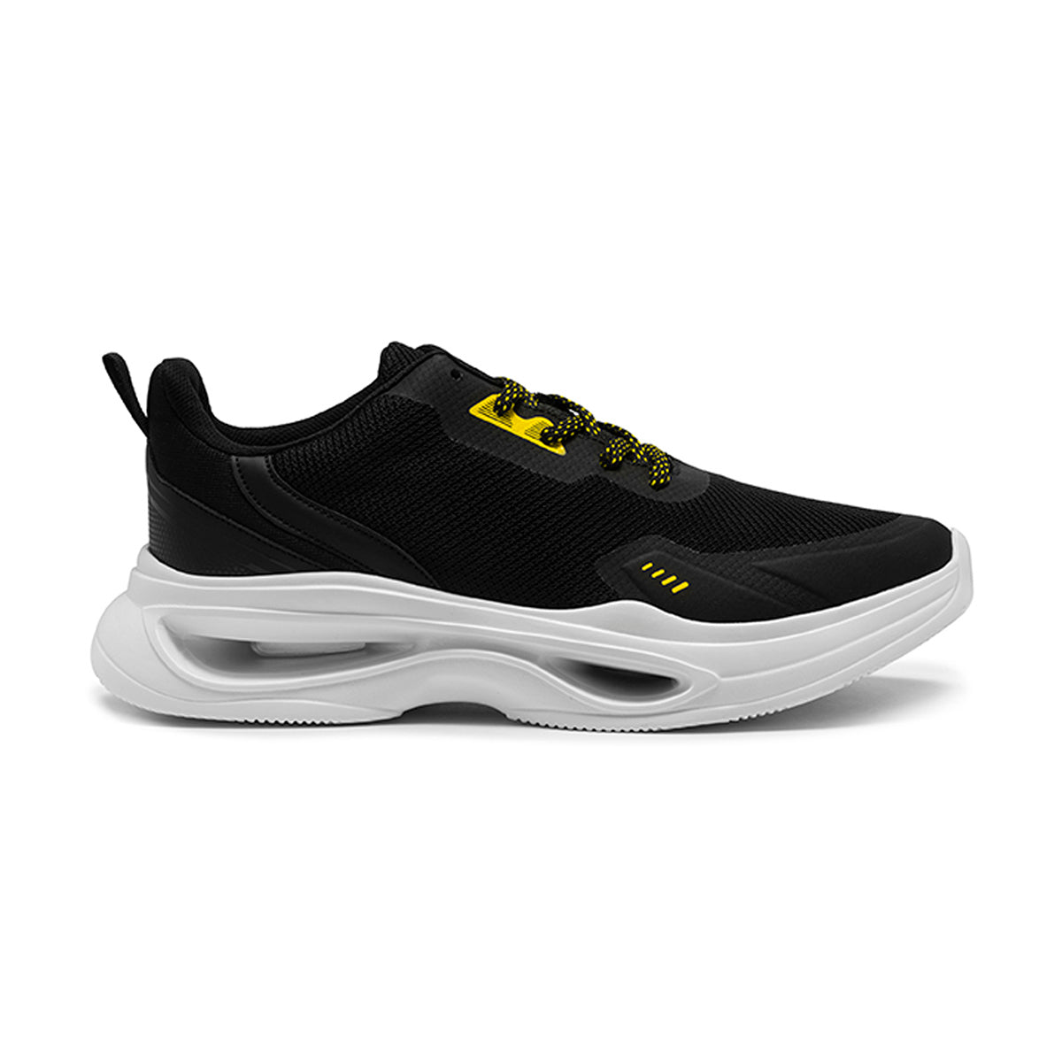 TENIS SPORT CABALLERO 623401 NEGRO AMARILLO CAPA DE OZONO