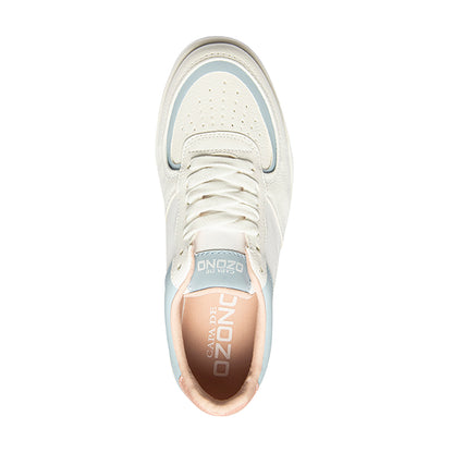 TENIS SPORT DAMA 623502 BLANCO/AZUL CAPA DE OZONO