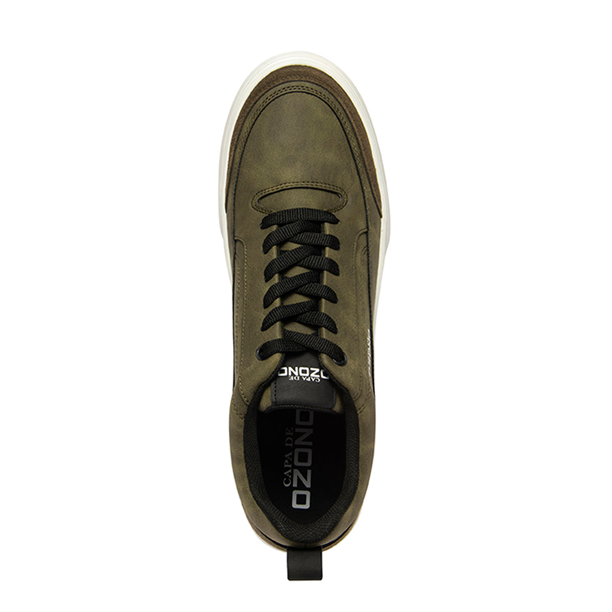 TENIS SPORT CABALLERO 624101 VERDE MILITAR CAPA DE OZONO