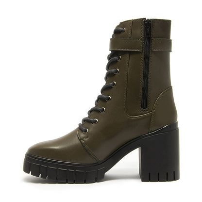 BOTA SEMIVESTIR DAMA 624503 VERDE OLIVO CAPA DE OZONO