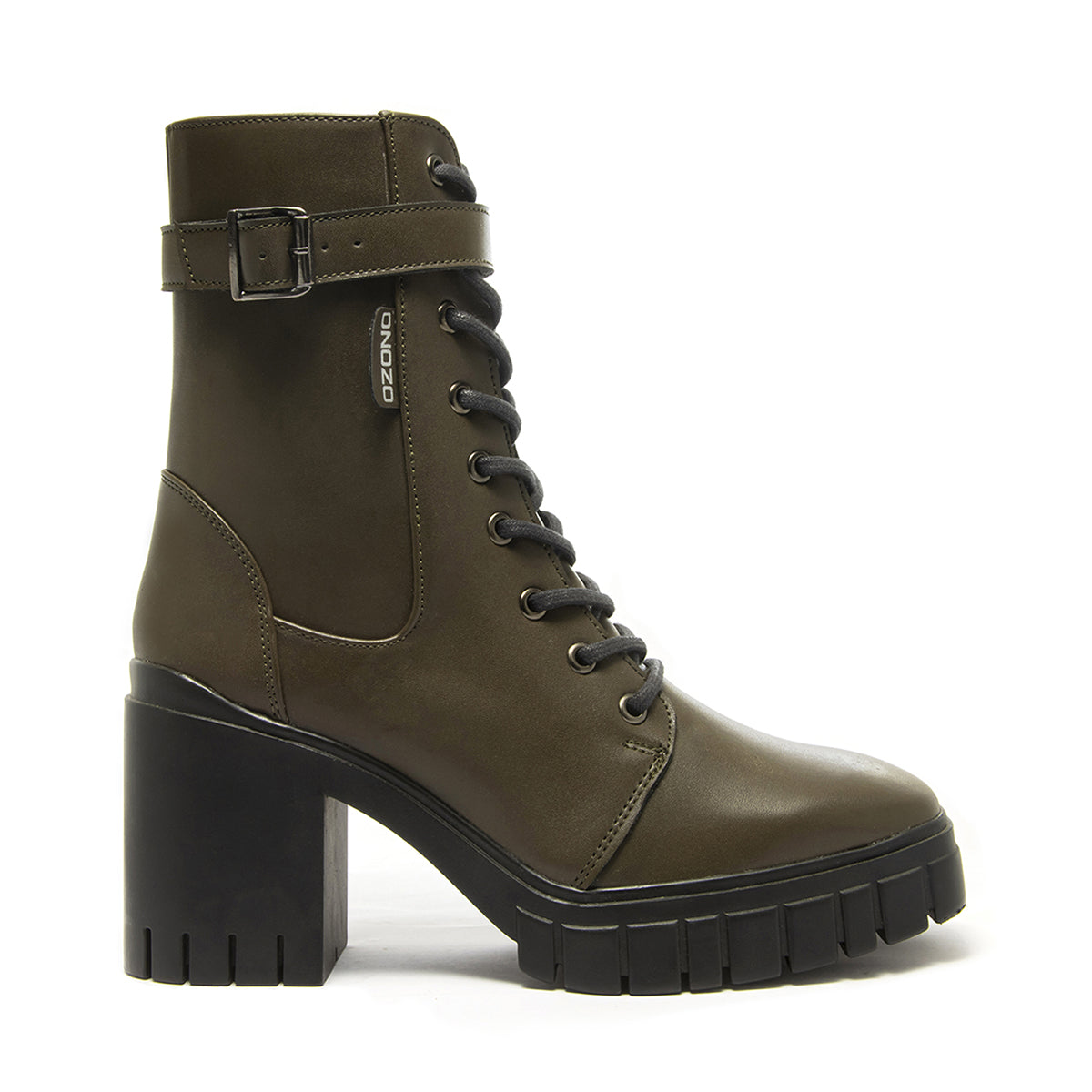BOTA SEMIVESTIR DAMA 624503 VERDE OLIVO CAPA DE OZONO