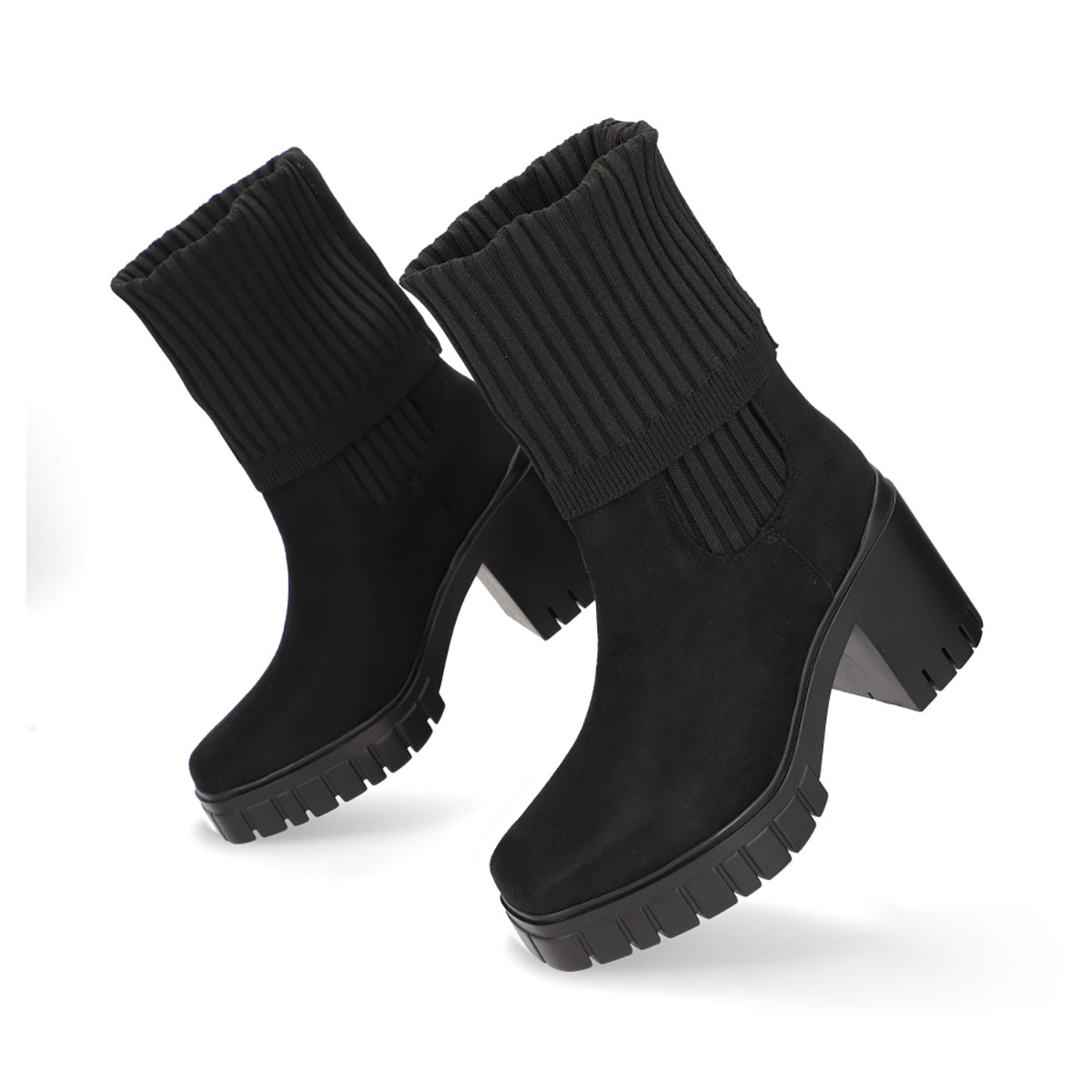 BOTA SEMIVESTIR DAMA 624504 NEGRO CAPA DE OZONO