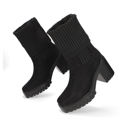 BOTA SEMIVESTIR DAMA 624504 NEGRO CAPA DE OZONO