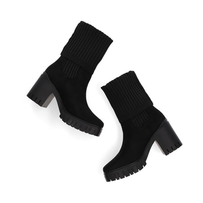 BOTA SEMIVESTIR DAMA 624504 NEGRO CAPA DE OZONO
