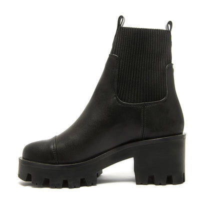BOTÍN CASUAL DAMA 624701 NEGRO CAPA DE OZONO