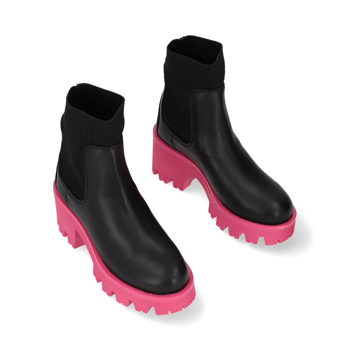 BOTA CASUAL DAMA 624704 NEGRO/ROSA CAPA DE OZONO