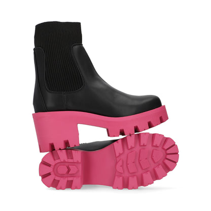 BOTA CASUAL DAMA 624704 NEGRO/ROSA CAPA DE OZONO