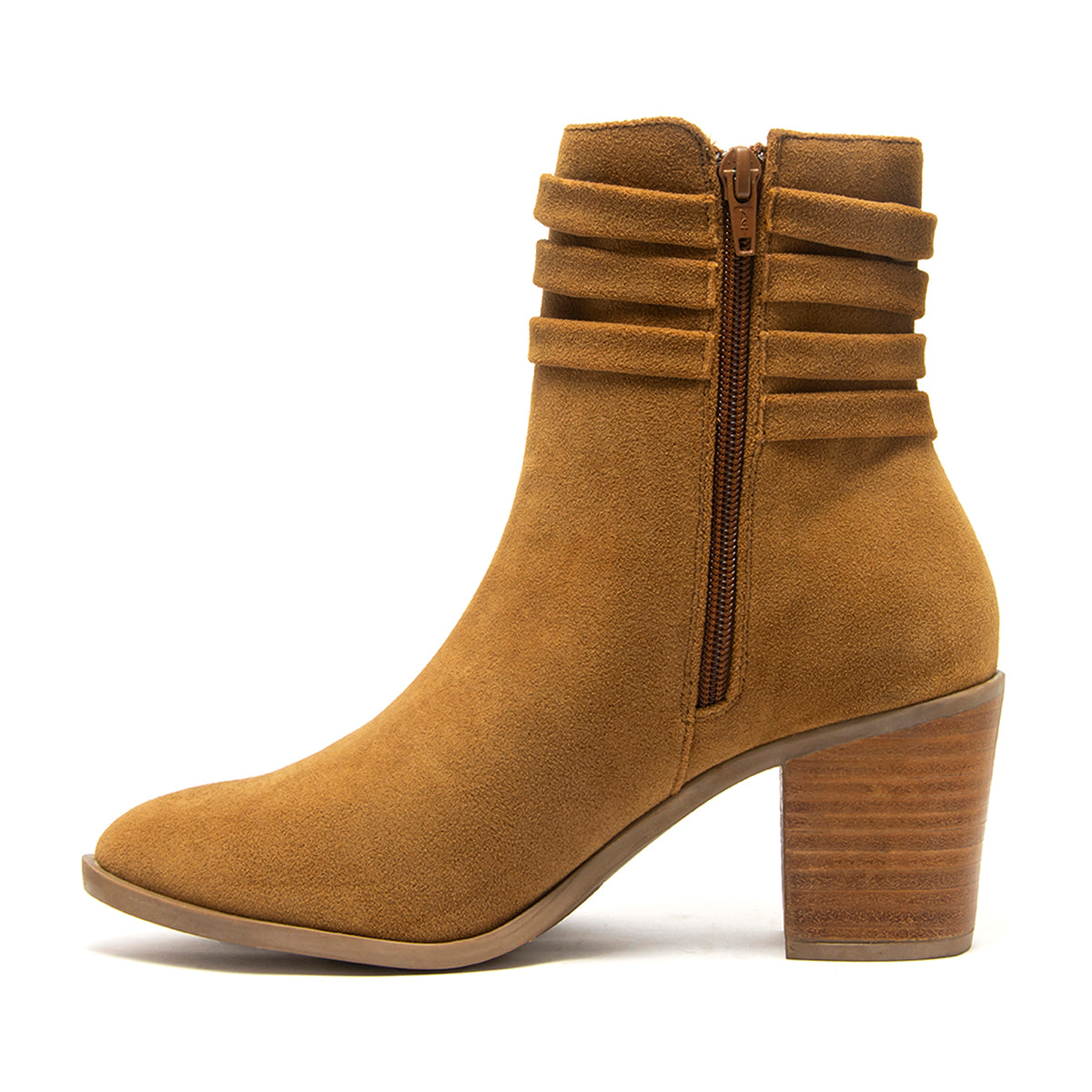 BOTÍN CASUAL DAMA 625001 CAMEL CAPA DE OZONO