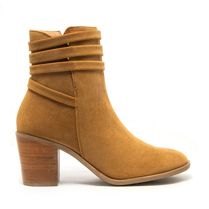 BOTÍN CASUAL DAMA 625001 CAMEL CAPA DE OZONO