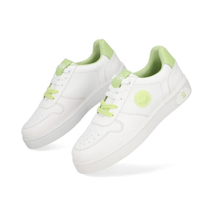 SNEAKER SPORT DAMA 625202 BLANCO/VERDE CAPA DE OZONO