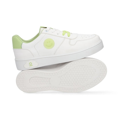 SNEAKER SPORT DAMA 625202 BLANCO/VERDE CAPA DE OZONO