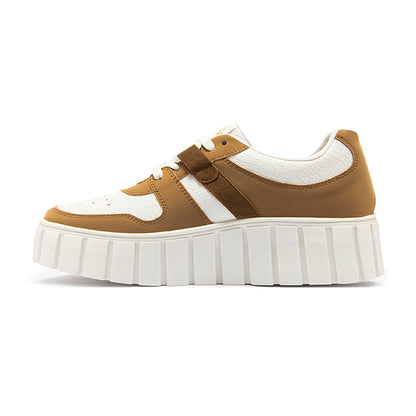 SNEAKER SPORT DAMA 625401 AVELLANA CAPA DE OZONO