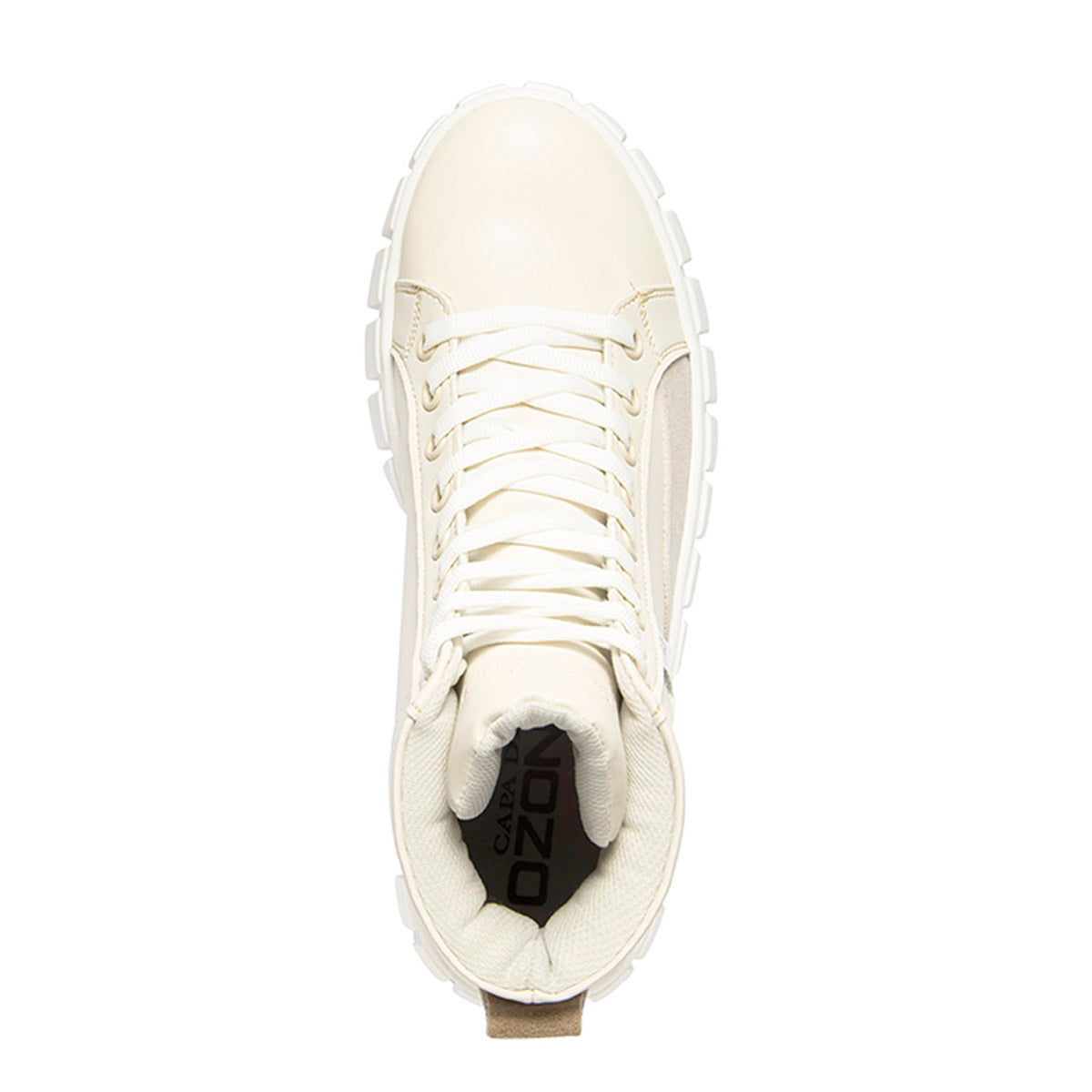 SNEAKER SPORT DAMA 625402 LATTE CAPA DE OZONO