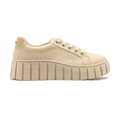SNEAKER SPORT DAMA 625403 LATTE CAPA DE OZONO
