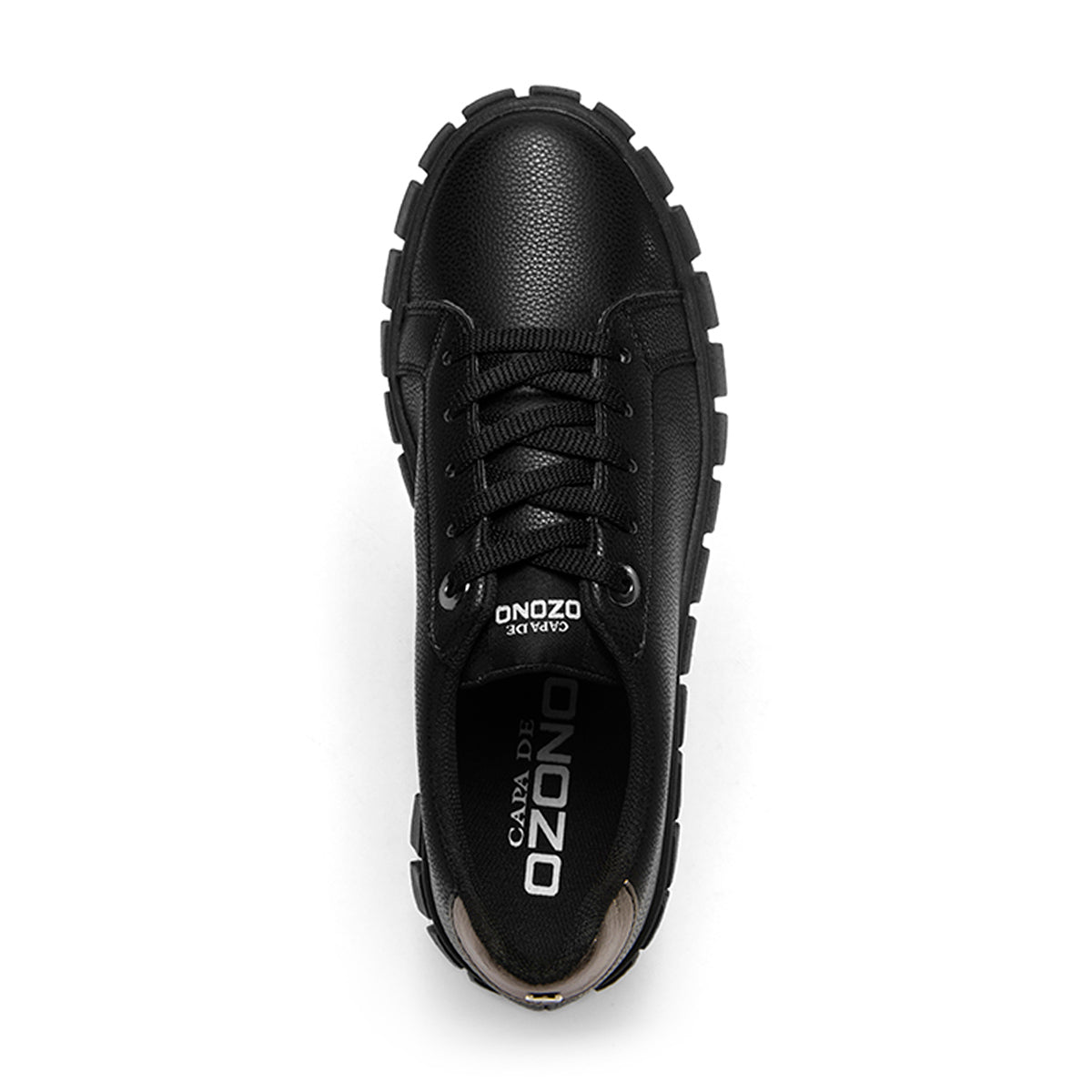 SNEAKER SPORT DAMA 625403 NEGRO CAPA DE OZONO