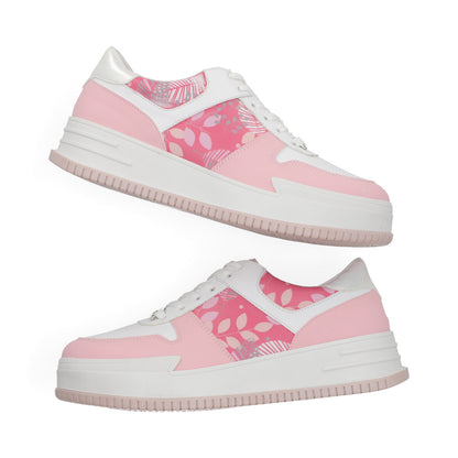 SNEAKER SPORT DAMA 625504 BLANCO/ROSA CAPA DE OZONO