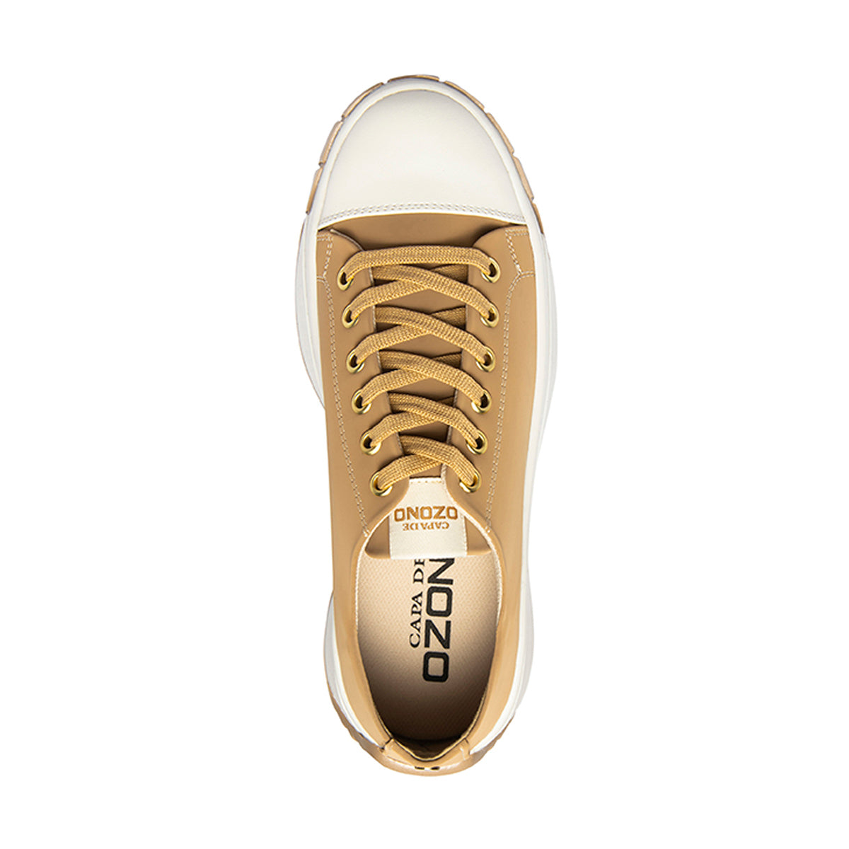 TENIS SPORT DAMA 626101 BEIGE CAPA DE OZONO