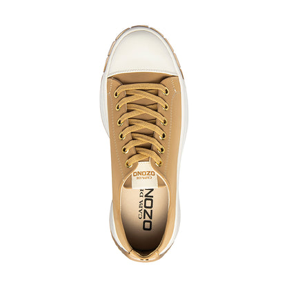 TENIS SPORT DAMA 626101 BEIGE CAPA DE OZONO