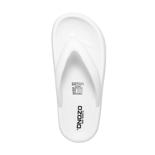 SANDALIA CASUAL DAMA 626301 BLANCO CAPA DE OZONO