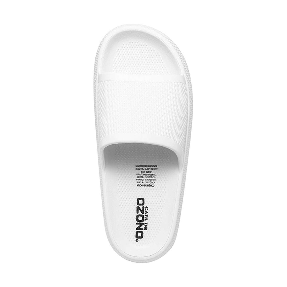 SANDALIA CASUAL DAMA 626401 BLANCO CAPA DE OZONO
