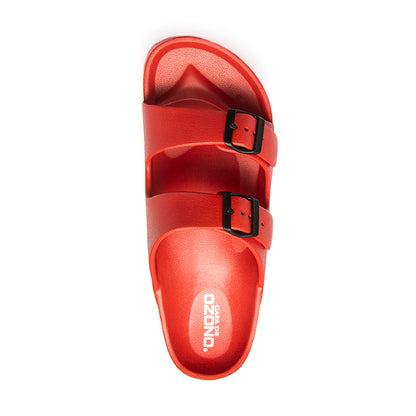 SANDALIA CASUAL CABALLERO 626501 ROJO CAPA DE OZONO