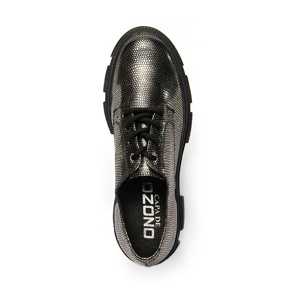 CHOCLO CASUAL DAMA 626805 STARDUST NEGRO CAPA DE OZONO