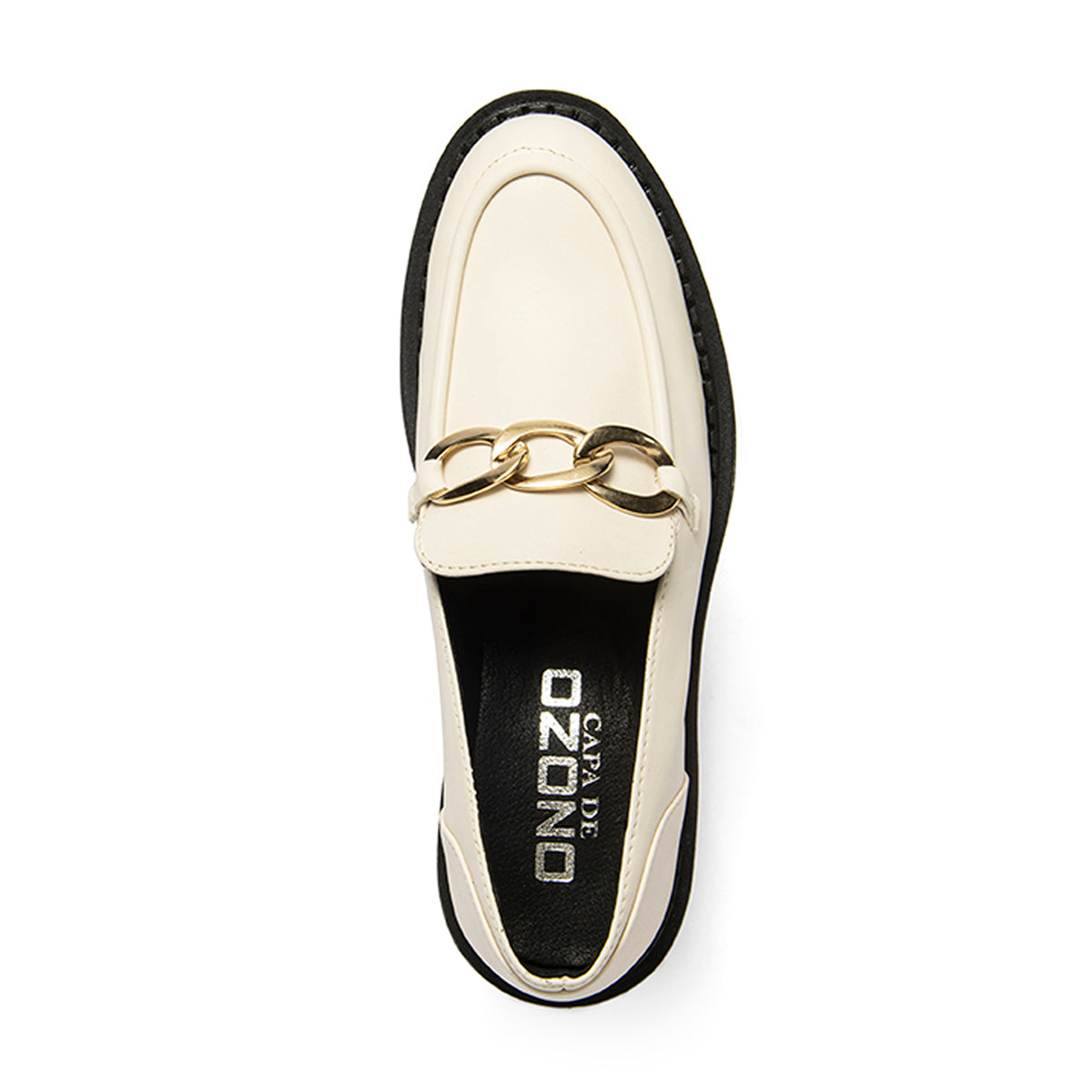 MOCASIN CASUAL DAMA 626901 LATTE CAPA DE OZONO